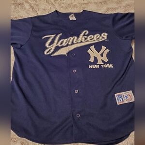 Vintage BERNIE WILLIAMS No. 51 NEW YORK YANKEES (L) Baseball Jersey 1999